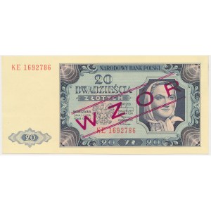 20 złotych 1948 - WZÓR kolekcjonerski - KE