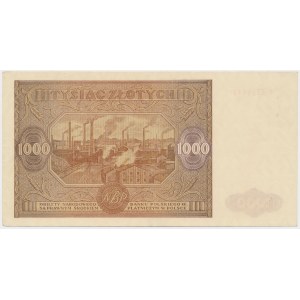1,000 zloty 1946 - P (Mił.122a)