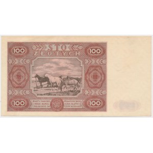 100 zloty 1947 - large letter