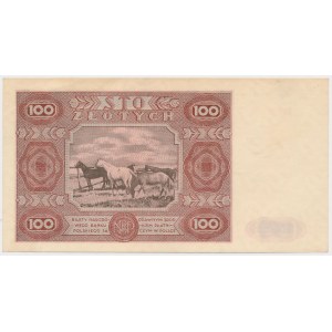 100 złotych 1947 - duża litera