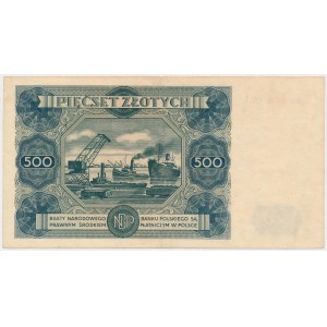 500 Zloty 1947 - A
