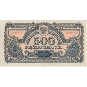 500 zloty 1944 ...owym - AK