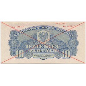 10 złotych 1944 ...owe - WZÓR - Ac