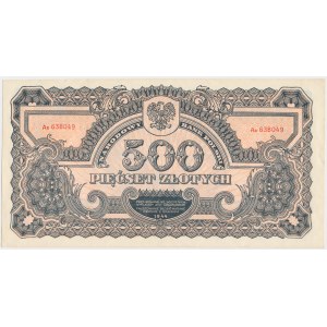 500 złotych 1944 ...owe - Ax