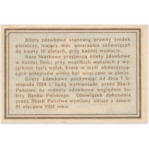 10 haléřů 1924