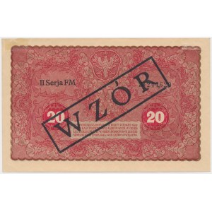 20 mkp 1919 - WZÓR - II Serja FM