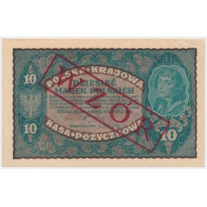 10 mkp 1919 - MODEL - 2nd Series D