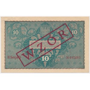 10 mkp 1919 - MODEL - 2nd Series D