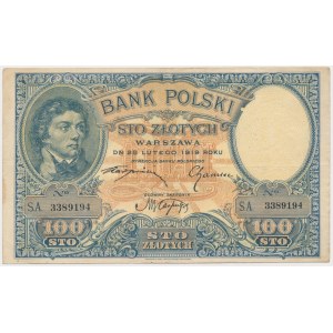 100 zlotých 1919