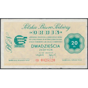 Polskie Biuro Podróży ORBIS, Bon 20 złotych - CD