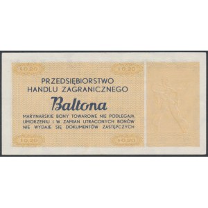 BALTONA 20 centów 1973 - D