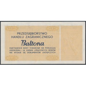 BALTONA 20 centów 1973 - D