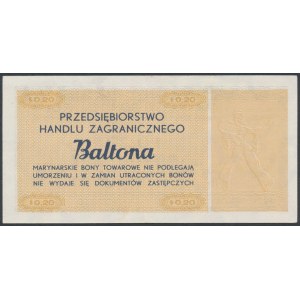 BALTONA 20 centů 1973 - D