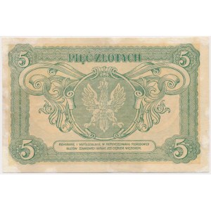 5 zlotých 1925 - B - Ústava