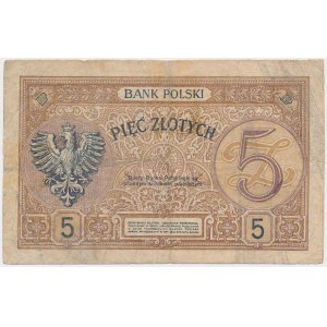 5 złotych 1924 - II EM. D