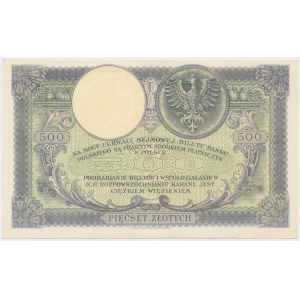 500 zlotých 1919 - nízky čitateľ