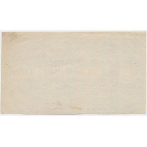 Lednové povstání, dočasný dluhopis 500 zl. 1863 - s jednou známkou
