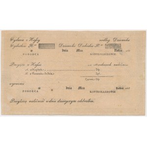Novembrové povstanie, pokladničný príkaz na 200 zlotých 1831