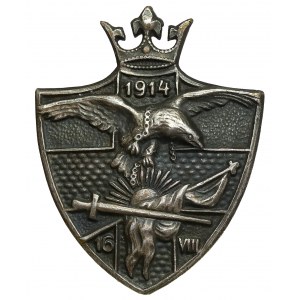Odznaka, Powstanie NKN i Legionów 16 VIII 1914