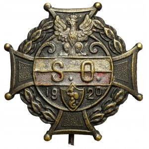 Abzeichen der Bürgergarde von Warschau 1920