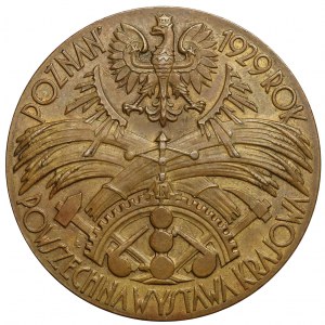 Medal, Powszechna Wystawa Krajowa Poznań 1929 - mały BRĄZ