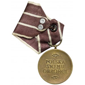 PESnZ, Medaille - Polen an seinen Verteidiger