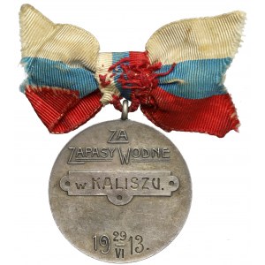 Medaile - Za vodní zápas v Kališi 29.VI.1913