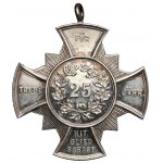 Niemcy, Medal SREBRO - Für Treue 25 Jähr Mit Glied Schaft