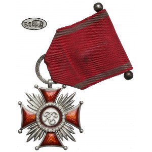 II RP, Strieborný kríž za zásluhy - S. Owczarski (STRIEBORNÝ)