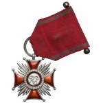 II RP, Strieborný kríž za zásluhy - S. Owczarski (STRIEBORNÝ)