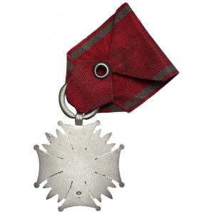 Second Republic, Silver Cross of Merit - J. Knedler (SILVER)