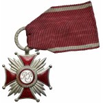 Srebrny Krzyż Zasługi - z okuciem - W. Gontarczyk