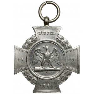 Niemcy, Medal Wilhelm - Düppel 18 Apr. 1864