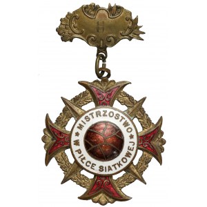 Medaile, mistrovství ve volejbale 1926 - S. Bobkowicz