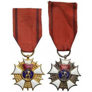 People's Republic of Poland, Order of the Banner of Labor 1st and 2nd Class (2pcs)