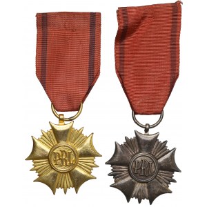 People's Republic of Poland, Order of the Banner of Labor 1st and 2nd Class (2pcs)