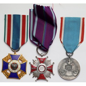 III RP, sada medailí (3ks)