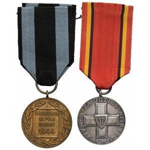 Polská lidová republika, sada medailí (2 ks)