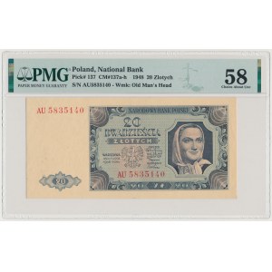 20 gold 1948 - AU