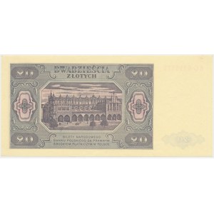 20 zloty 1948 - KC