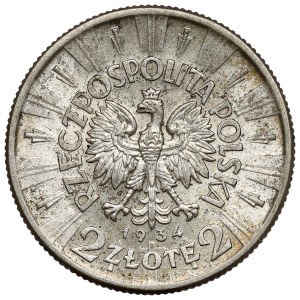 Pilsudski 2 zloty 1934