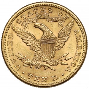 USA, 10 dolarów 1881