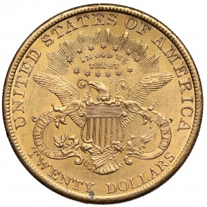 USA, 20 dollars 1900