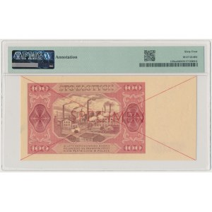 100 złotych 1948 - SPECIMEN - AG