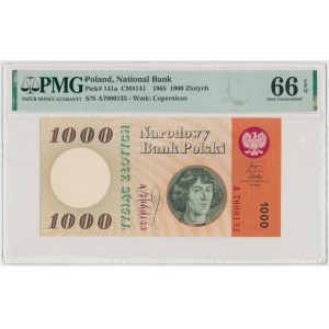 1,000 zloty 1965 - A
