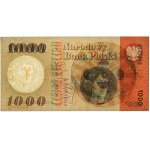 1 000 zlotých 1965 - SPECIMEN - A 0000000