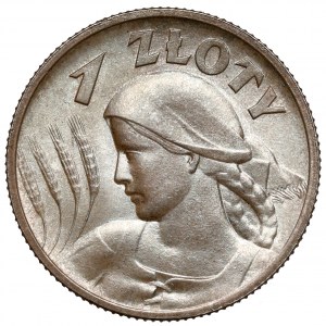 Kobieta i kłosy 1 złoty 1925