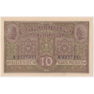 10 mkp 1916 Obecné ...jízdenky - rané číslování A 2227.... RARE