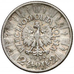 Pilsudski 2 zloty 1934