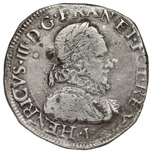 Henrich z Valois, Teston 1575, Limoges - vzácne